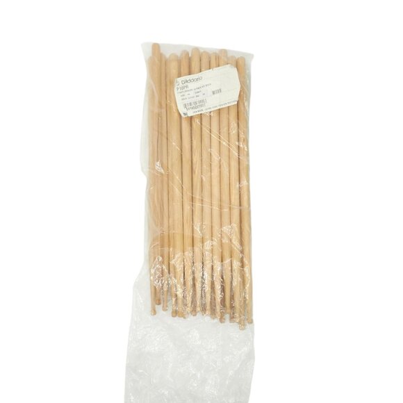 D'Addario Hickory Drumsticks 9 Pair 16" Hickory Wood 18 Sticks - Picture 6 of 7